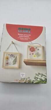 Mondo Llama Flower Press Kit With 2 Wood Frames Floral Craft DIY Target